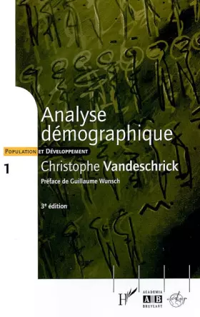 Couverture du produit · Analyse démographique