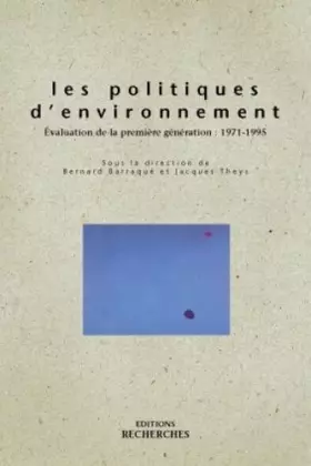 Couverture du produit · Les politiques d'environnement