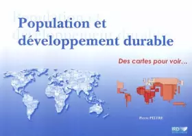 Couverture du produit · Population et developpement durable : Des cartes pour voir (1Cédérom)