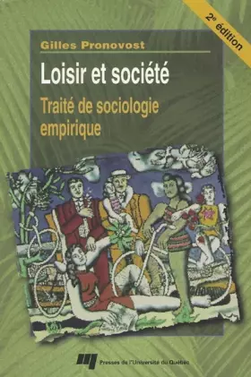 Couverture du produit · LOISIR ET SOCIETE. TRAITE DE SOCIOLOGIE EMPIRIQUE, 2EME EDIT