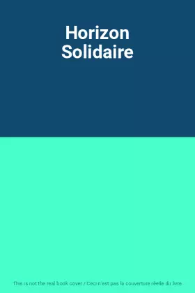 Couverture du produit · Horizon Solidaire