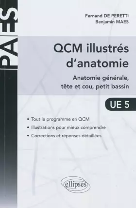 Couverture du produit · Qcm Illustres d'Anatomie