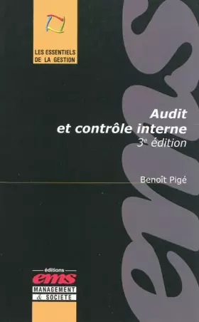 Couverture du produit · Audit et contrôle interne