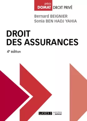Couverture du produit · Droit des assurances (2021)