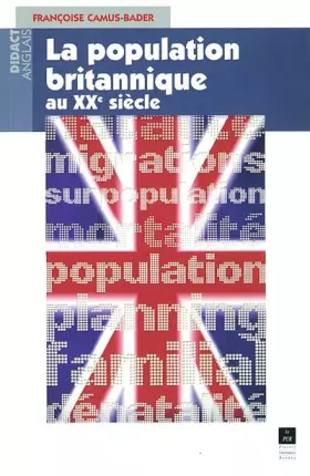 Couverture du produit · POPULATION BRITANNIQUE AU XXEME SIECLE