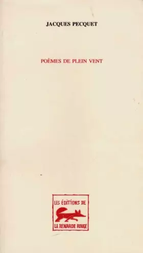 Couverture du produit · Poemes D Eplein Vent