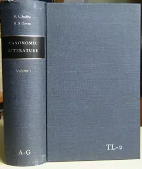 Couverture du produit · Taxonomic literature :: a selective guide to botanical publications and collections with dates, commentaries and types: 001