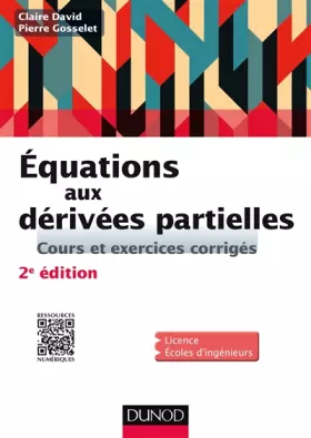 Couverture du produit · Equations aux dérivées partielles - 2e éd. - Cours et exercices corrigés: Cours et exercices corrigés