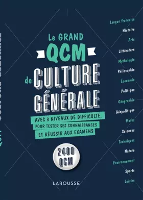 Couverture du produit · Le grand QCM de culture générale