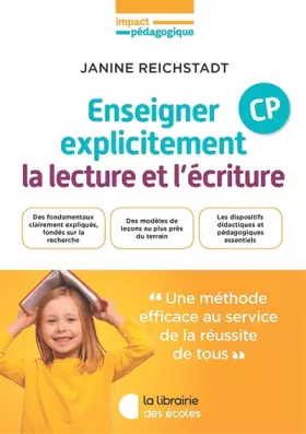 Couverture du produit · Enseigner explicitement la lecture et l'écriture