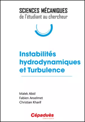 Couverture du produit · Instabilités hydrodynamiques et Turbulence