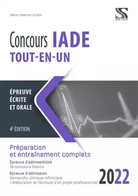 Couverture du produit · Concours IADE 2022 - Tout-en-un