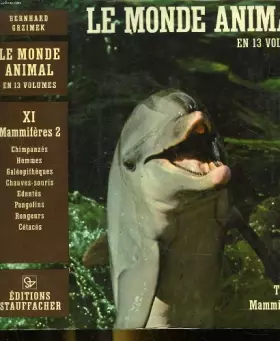 Couverture du produit · Le monde animal - tome 11 - mammiferes 2