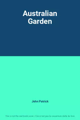 Couverture du produit · Australian Garden
