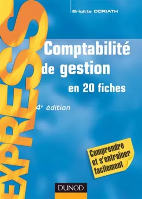 Couverture du produit · Comptabilité de gestion - 4ème édition - en 20 fiches