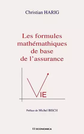 Couverture du produit · Les formules méthématiques de base de l'assurance vie