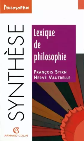 Couverture du produit · Lexique de philosophie