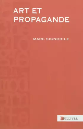 Couverture du produit · Art et propagande