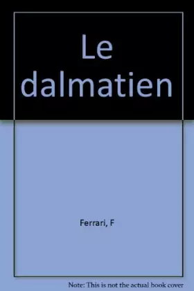 Couverture du produit · Le Dalmatien