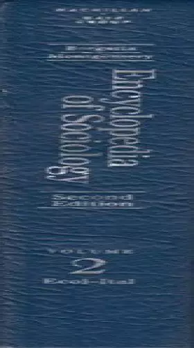 Couverture du produit · Encyclopedia of Sociology, Vol. 2, 2nd Edition