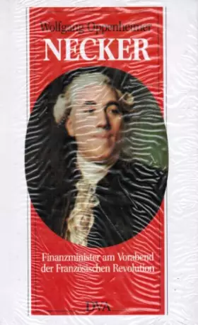 Couverture du produit · Necker Finanzminister am Vorabend der Französischen Revolution