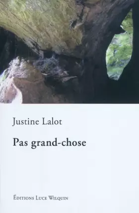 Couverture du produit · Pas grand chose