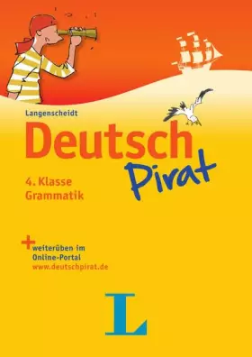 Couverture du produit · Deutschpirat 4. Klasse Grammatik - Buch und Lösungsheft