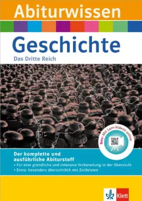 Couverture du produit · Klett Abiturwissen Geschichte - Das Dritte Reich: für Oberstufe und Abitur