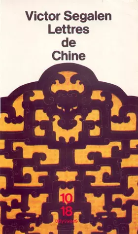Couverture du produit · Lettres de Chine