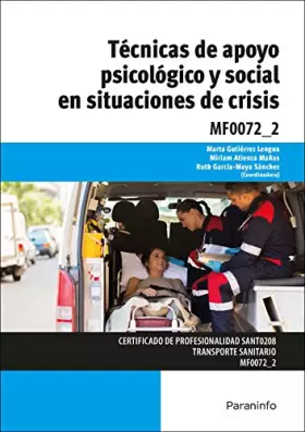 Couverture du produit · TCNICAS DE APOYO PSICOLGICO Y SOCIAL EN SITUACIONES DE CRISIS