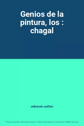 Couverture du produit · Genios de la pintura, los : chagal