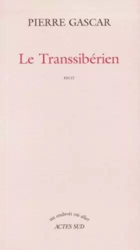 Couverture du produit · Le Transsibérien