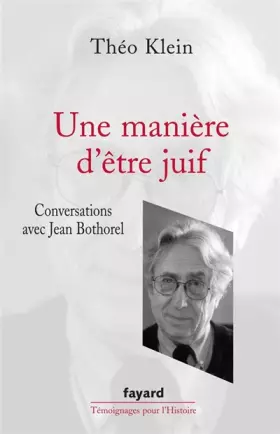 Couverture du produit · Une manière d'être juif