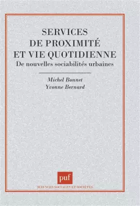 Couverture du produit · Services de proximité et vie quotidienne