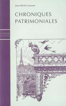 Couverture du produit · Chroniques patrimoniales