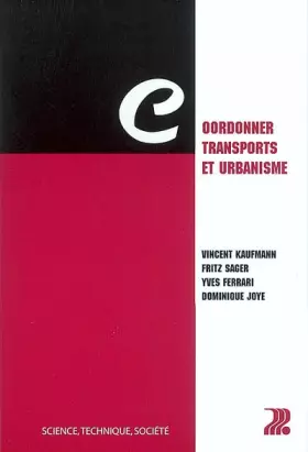 Couverture du produit · Coordonner transports et urbanisme