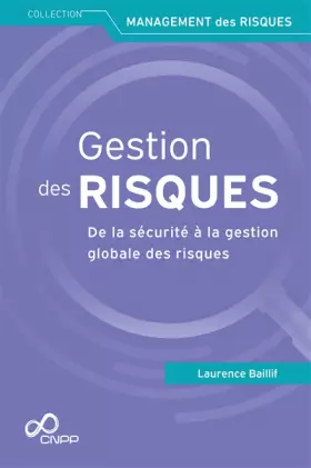 Couverture du produit · Gestion des risques: De la sécurité à la gestion globale des risques