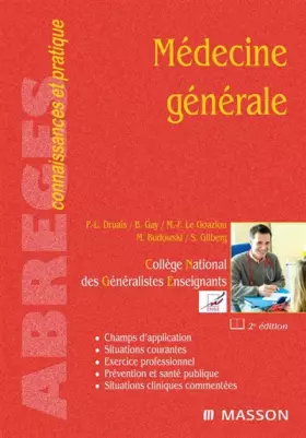 Couverture du produit · Médecine générale