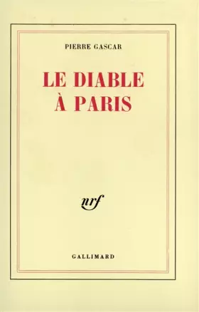 Couverture du produit · Le Diable à Paris