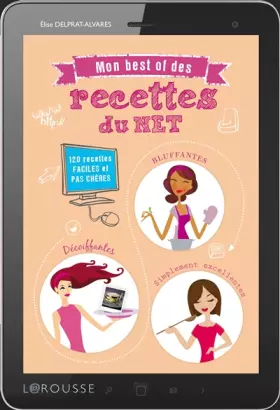 Couverture du produit · Mon best of des recettes du net - 120 recettes faciles et pas chères