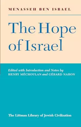 Couverture du produit · The Hope of Israel (The Littman Library of Jewish Civilization) (English and Spanish Edition)
