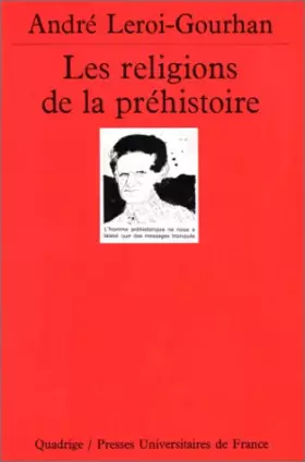 Couverture du produit · Les religions de la Préhistoire