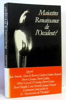 Couverture du produit · Renaissance de l'Occident?