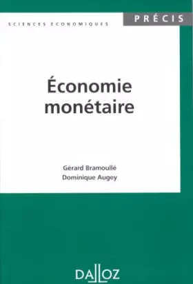 Couverture du produit · Économie monétaire