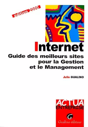 Couverture du produit · Internet. Guide des meilleurs sites pour la gestion et le management