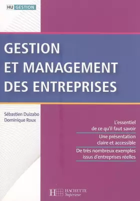 Couverture du produit · Gestion et management des entreprises