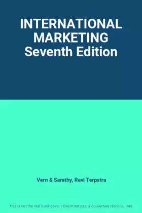 Couverture du produit · INTERNATIONAL MARKETING Seventh Edition