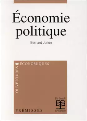 Couverture du produit · Économie politique