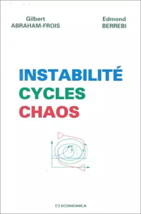 Couverture du produit · Instabilité, cycles et chaos