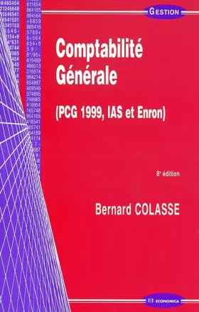 Couverture du produit · Comptabilité générale (PCG 1999, IAS et Enron)
